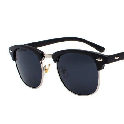 Classic Semi-Rimless Sunglasses