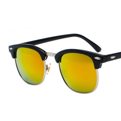 Classic Semi-Rimless Sunglasses