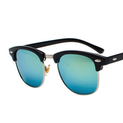 Classic Semi-Rimless Sunglasses