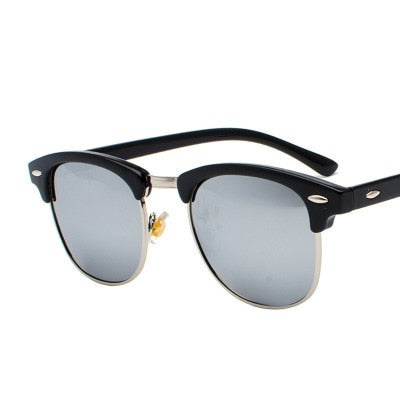 Classic Semi-Rimless Sunglasses