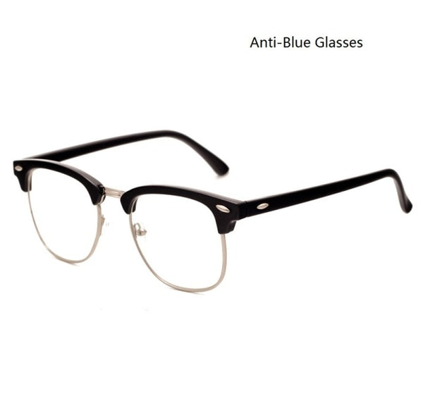Classic Semi-Rimless Sunglasses