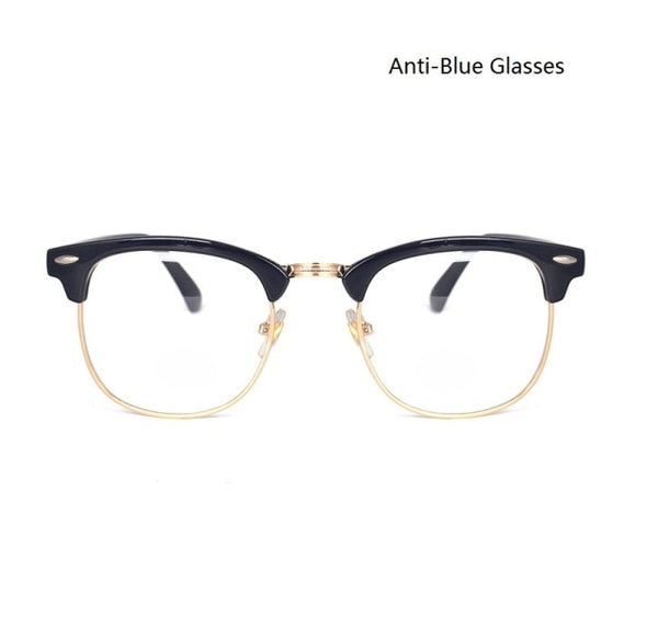 Classic Semi-Rimless Sunglasses