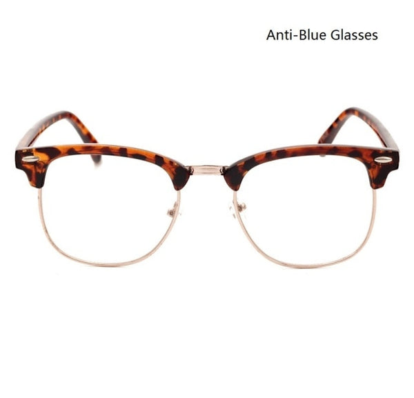 Classic Semi-Rimless Sunglasses