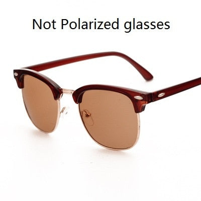 Classic Semi-Rimless Sunglasses