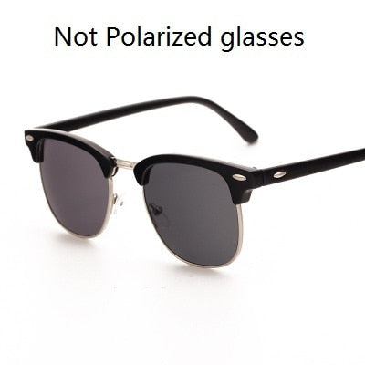 Classic Semi-Rimless Sunglasses