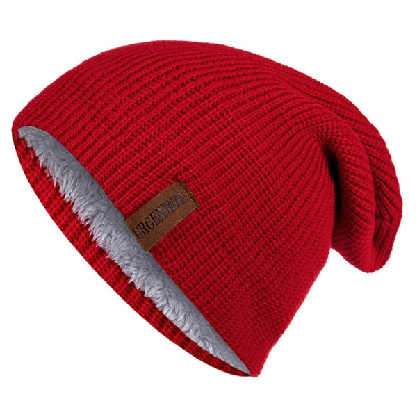 Unisex Letter Beanie Hat