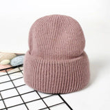 VISROVER  Solid Color Beanies Hat