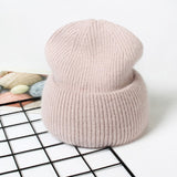 VISROVER  Solid Color Beanies Hat