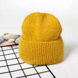 VISROVER  Solid Color Beanies Hat