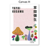 Yayoi Kusama Pumpkin Abstract Nordic Posters