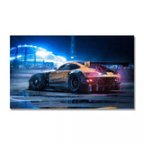 Fusion Art Racing Car Sport Car