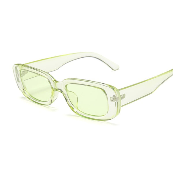 Vintage Black Square Sunglasses