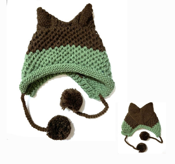 BomHCS Cute Fox Ears Beanie