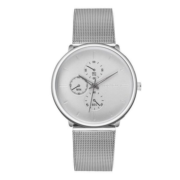 Fashion Sport Stainless Steel Case Watch