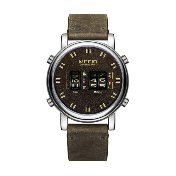 Gorben Fashion Leather Stainless Steel