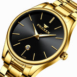 Relogio Masculino  Stainless Steel Case Steel Band