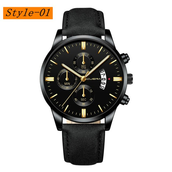 Automatic Calendar Sport Stainless Steel  Wrist Watch