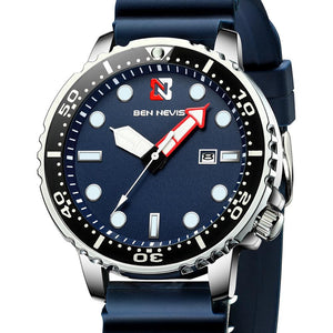 BEN NEVIS  Thin Case Waterproof Wristwatch