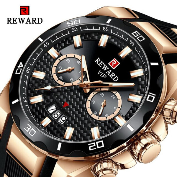 REWARD Sport Series Men's Quartz Watch Woven Shape
