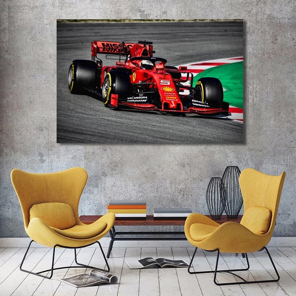 Ferraris SF90 on Track F1 Sport Cars