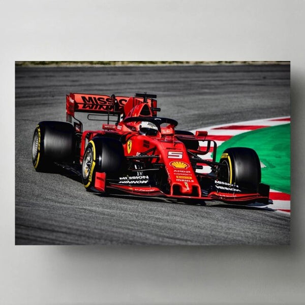 Ferraris SF90 on Track F1 Sport Cars