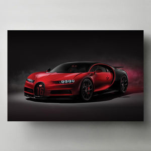 Bugatti Chiron Red Car Sport Car