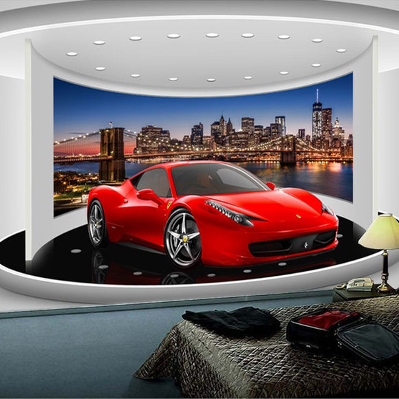 Custom Any Size 3D Sports Car