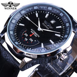 Irregular Shape Case Blue Men's Mechanical Automatic Watches