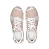 Womens Sneakers - Pink & White