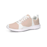 Womens Sneakers - Pink & White